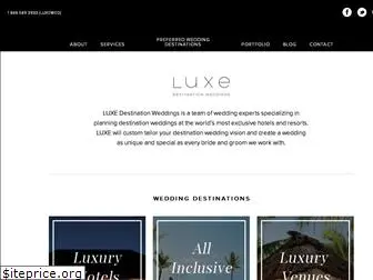 luxedestinationweddings.com