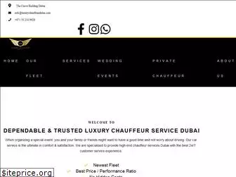 luxurychauffeurdubai.com