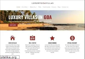 luxurygoavillas.com