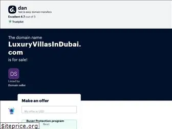 luxuryvillasindubai.com