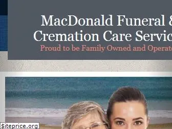 macdonaldfuneralhome.com