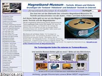 magnetbandmuseum.info