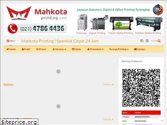 mahkotaprinting.com