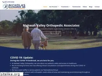 mahwahvalleyorthopedic.com