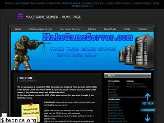 MakeGameServer - How to make a MW3 Server / How to make a Call of Duty MW3  Server / How to make a Call of Duty Modern Warfare 3 Server
