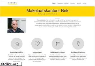 makelaarskantoorbek.nl