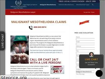 malignantmesotheliomalawyers.com