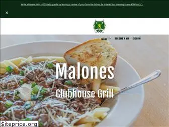 malonesclubhousegrill.com