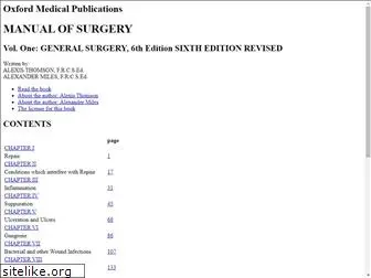 manual-of-surgery.com