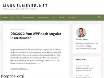 manuelmeyer.net