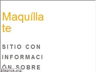 maquillate.com.mx