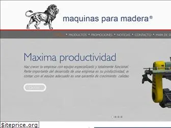 maquinasparamadera.com.mx