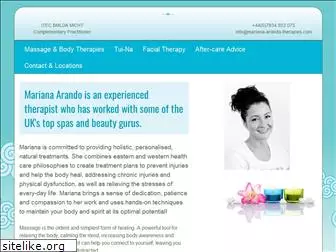 mariana-arando-therapies.com