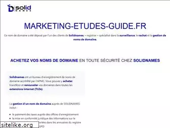 marketing-etudes-guide.fr