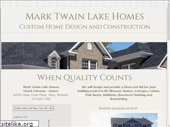 marktwainlakehomes.com