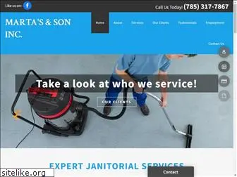 martasjanitorial.com