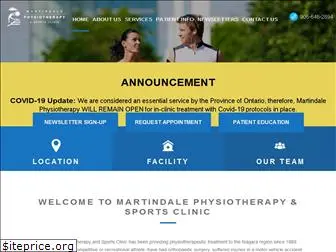 martindalephysiotherapy.com