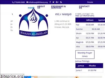 masjidikhlasny.org