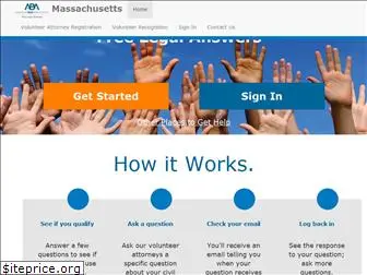 mass.freelegalanswers.org