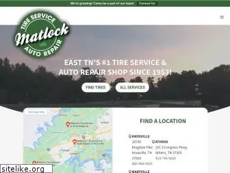 matlocktireservice.com