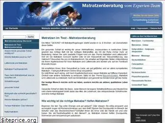 matratzenberatung.com