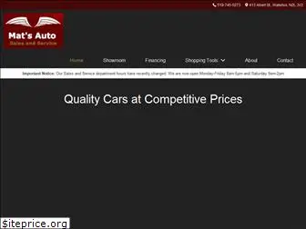 matsautosales.com