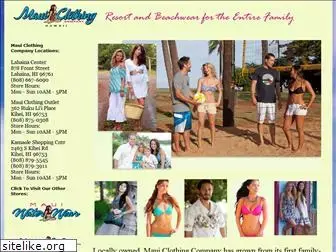 mauiclothingcompany.com