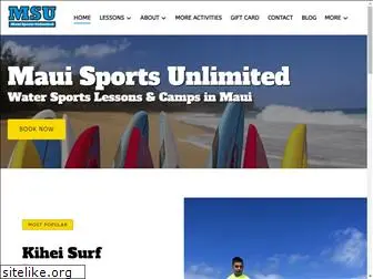 mauisportsunlimited.com