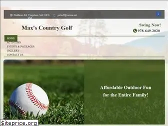 maxsgolf.com