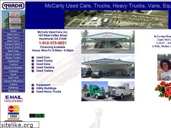mccartyusedcars.com