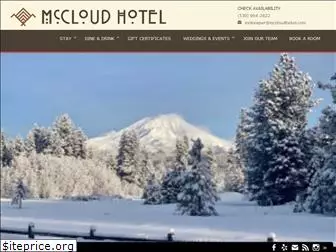 mccloudhotel.com