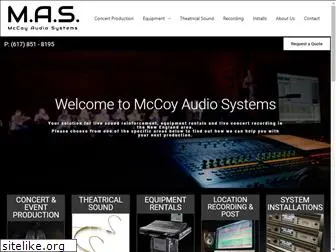 mccoyaudiosystems.com