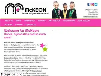 mckeondanceandgym.com