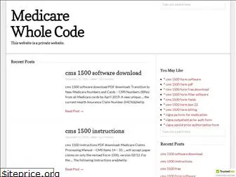 medicarewholecode.co