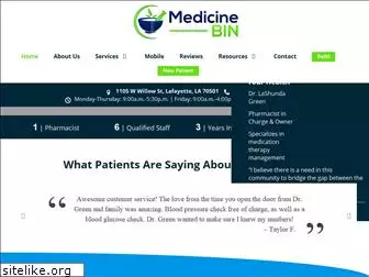 medicinebinpharmacy.com