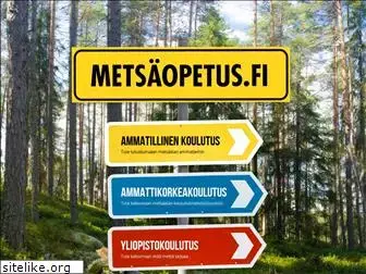 metsaopetus.fi