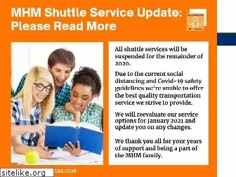 mhmshuttles.com