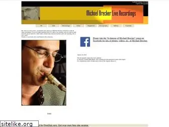 michaelbreckerliverecordings.com