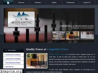 midlanticfence.com