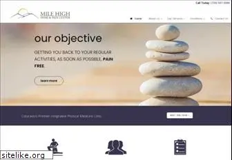 milehighspine.com