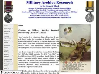 militaryarchiveresearch.com