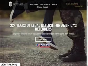 militarytrialdefenders.com