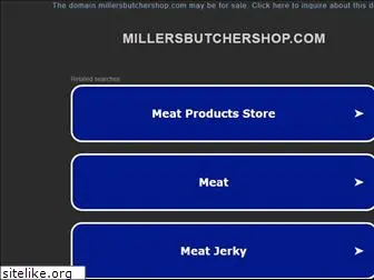 millersbutchershop.com