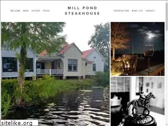 millpondsteakhouse.com