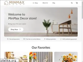 minmaxdecor.com