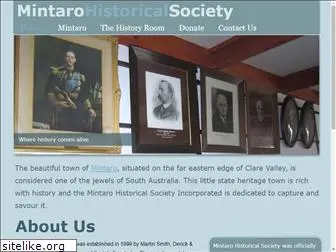 mintarohistoricalsociety.com