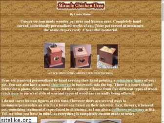 miraclechickenurns.com