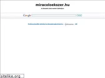 miracoloekszer.hu