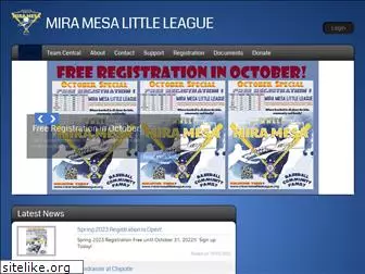 miramesalittleleague.org