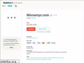 missamys.com